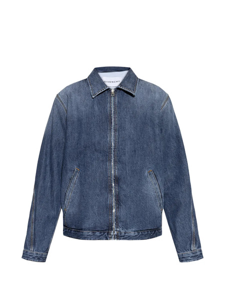  Givenchy Giacca Con Zip - Blu 
