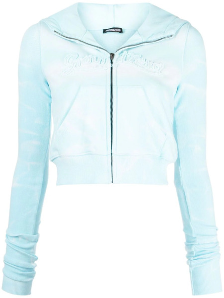  Ground Zero Giacca Con Fantasia Tie-dye - Blu 
