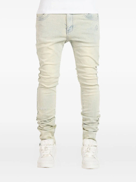  Guapi Jeans Con Ricamo - Blu 