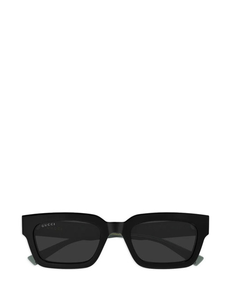  Gucci Eyewear Occhiali Da Sole Squadrati - Nero 