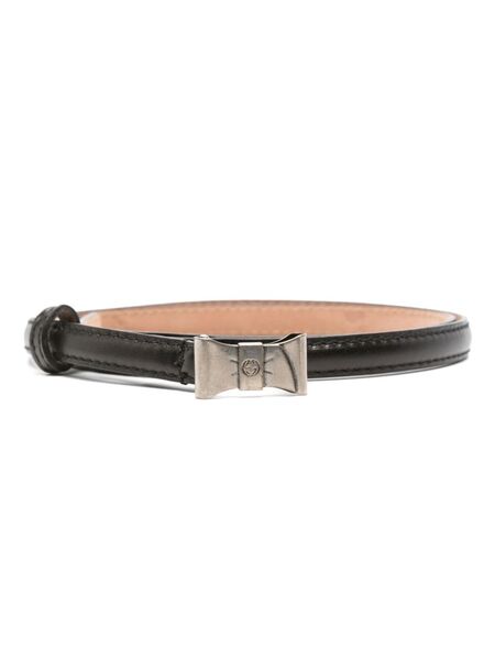  Gucci Pre-owned Cintura Con Fiocco Anni 2010 - Nero 