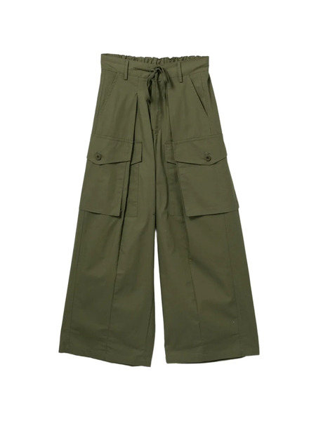  Halfboy Cargo In Cotone - Verde 