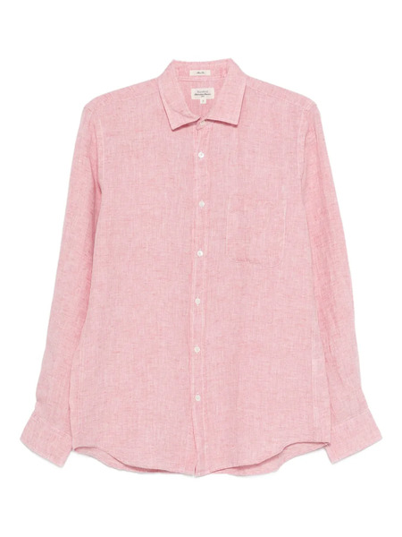  Hartford Camicia In Lino - Rosa 