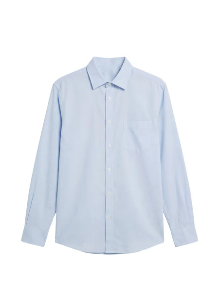  Hartford Camicia Paul Con Taschino - Blu 
