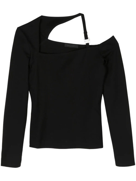  Heliot Emil Top A Maniche Lunghe - Nero 