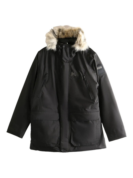  Helly Hansen Parka Reine Con Cappuccio - Nero 