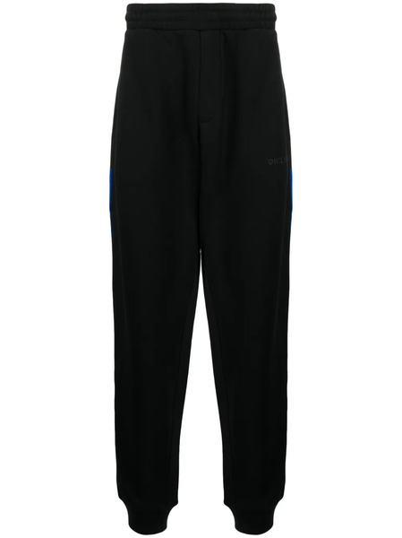  Helmut Lang Pantaloni Sportivi Con Ricamo - Nero 