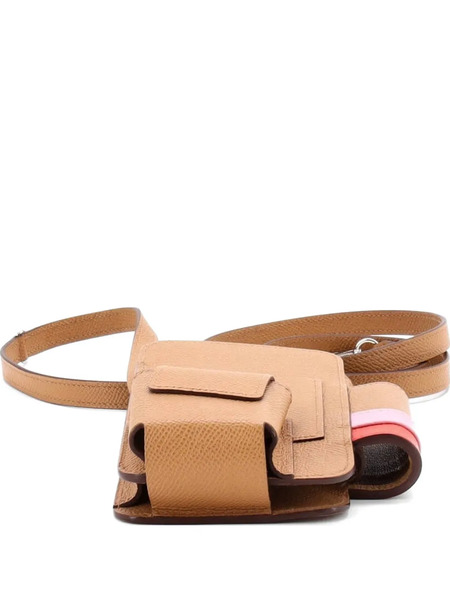  Hermès Pre-owned Pouch Per Smartphone Hermesway In Pelle Epsom Con Tracolla - Marrone 
