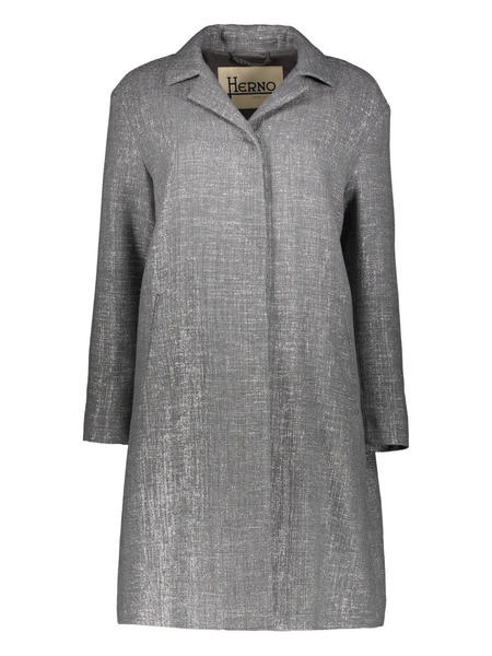  Herno Cappotto Con Bottoni - Grigio 