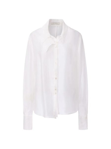  Ili Node Camicia Zephyr Gessata - Bianco 