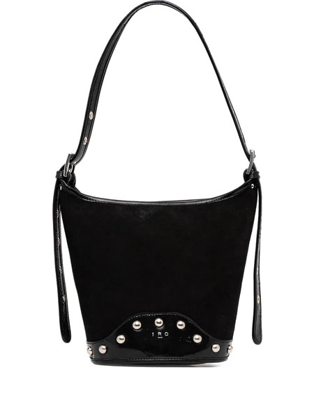  Iro Borsa Tote Mini Con Borchie - Nero 
