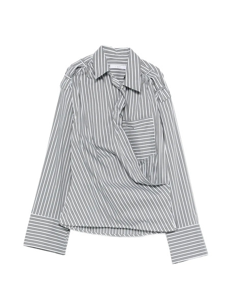 Iro Camicia A Righe - Bianco 