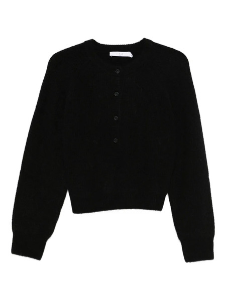  Iro Cardigan Girocollo - Nero 