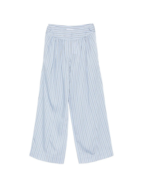  Iro Pantaloni A Righe - Blu 