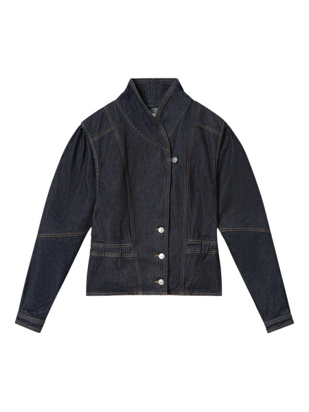  Isabel Marant Giacca Dolie Con Bottoni - Blu 