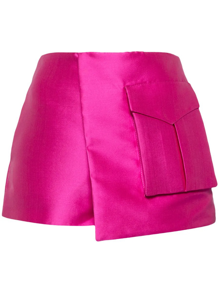  Isabel Sanchis Shorts Corti Satinati - Rosa 