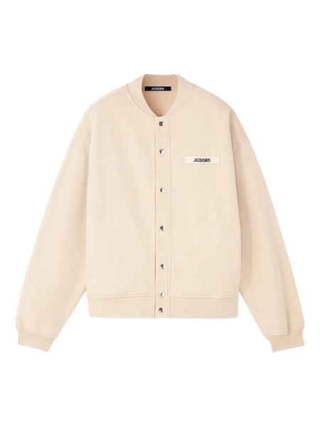  Jacquemus Cardigan The Gros Grain Con Applicazione - Toni Neutri 