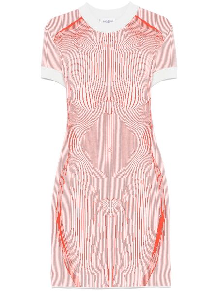  Jean Paul Gaultier Abito The Morphing Pinstripes - Verde 