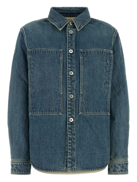 Jil Sander Camicia Denim Oversize - Blu 