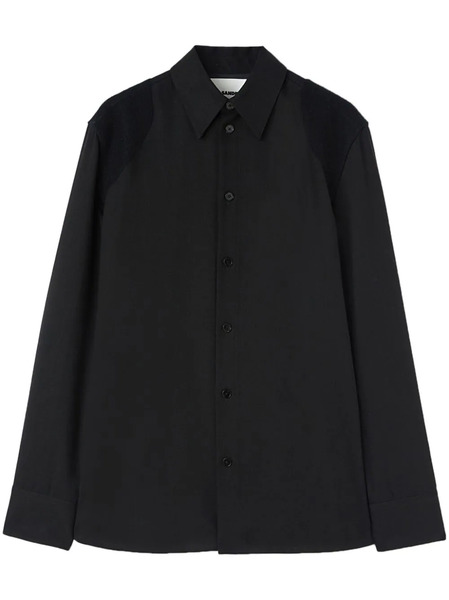  Jil Sander Giacca-camicia Con Tasche - Nero 