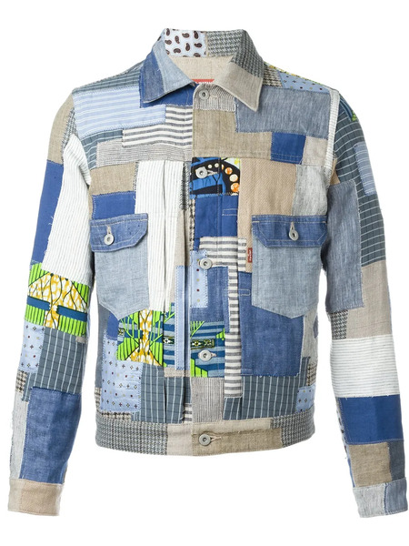  Junya Watanabe Man Patchwork Denim Jacket - Toni Neutri 