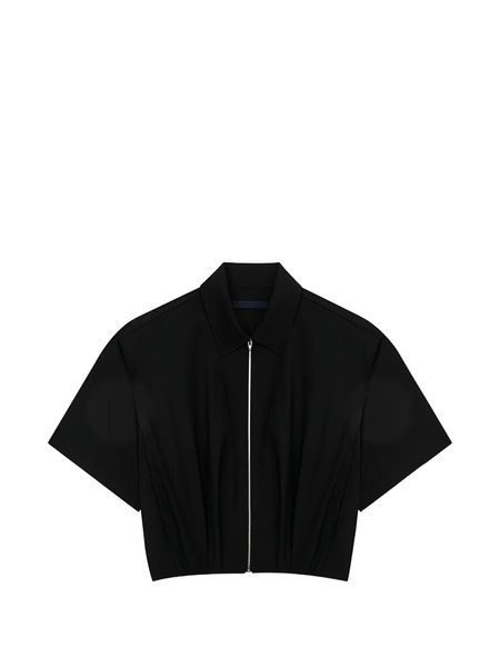  Juun.j Camicia Con Zip - Nero 