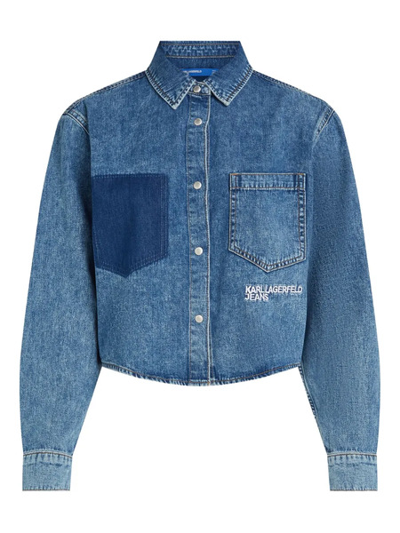  Karl Lagerfeld Camicia Denim - Blu 