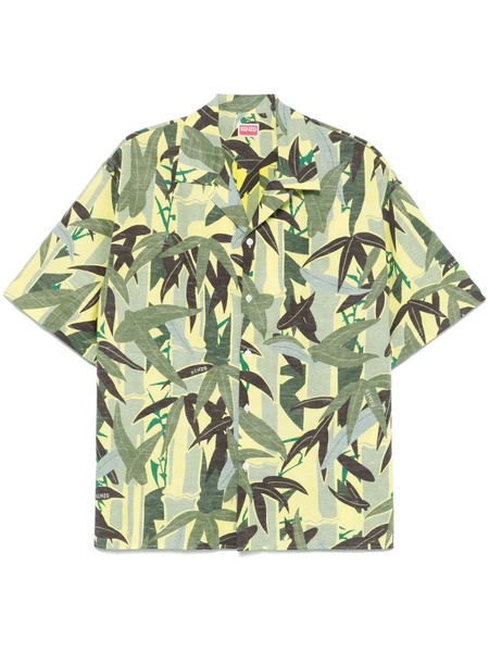  Kenzo Camicia Chiku-rin Camo - Verde 
