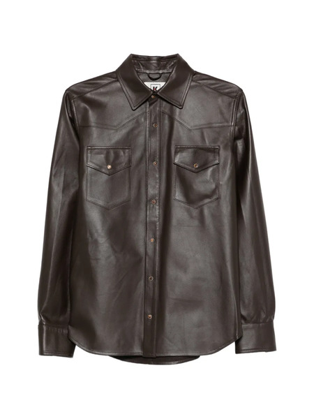  Kired Camicia Con Tasca - Marrone 