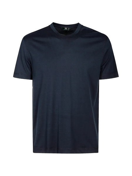  Kired Crew-neck Short-sleeve T-shirt - Blu 