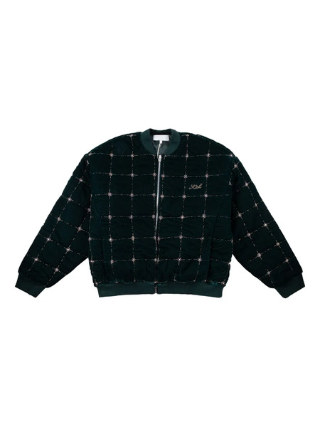  Kith Bomber Con Zip - Verde 