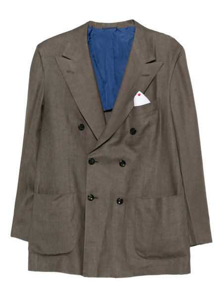  Kiton Blazer Doppiopetto - Verde 