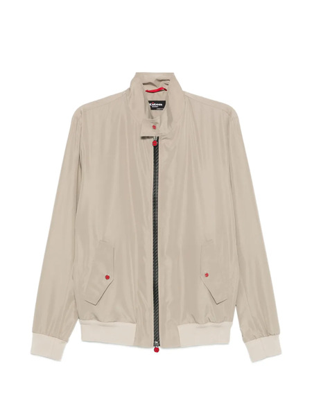  Kiton Bomber Con Zip - Toni Neutri 