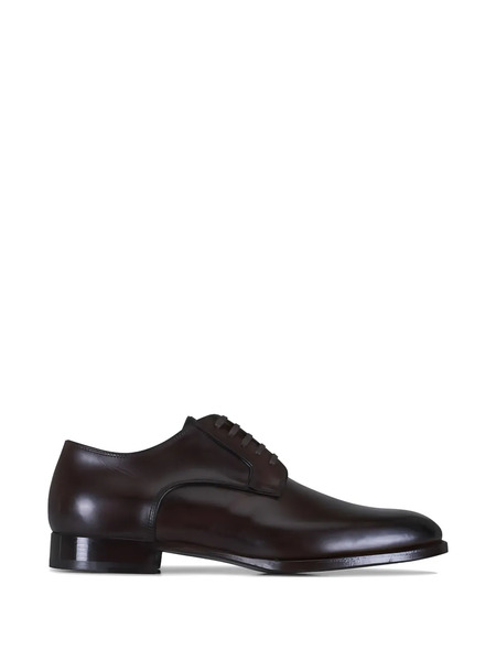  Kiton Derby Stringate - Marrone 