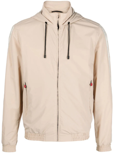  Kiton Giacca Blouson Con Zip - Toni Neutri 