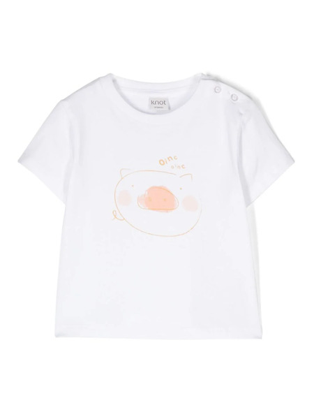  Knot T-shirt Oinc - Bianco 