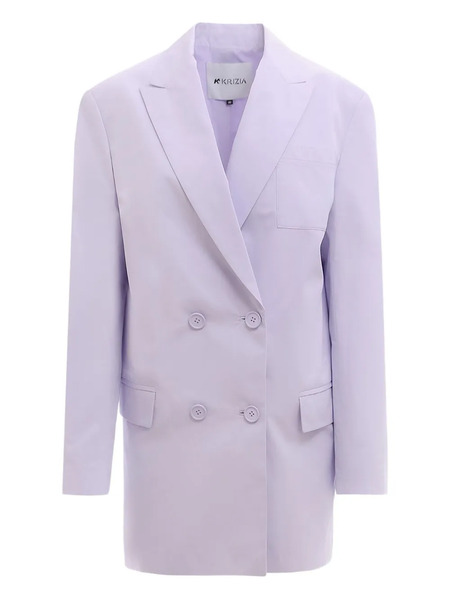  Krizia Button Jacket - Viola 
