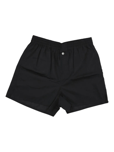  La Rose Shorts Con Vita Elasticizzata - Nero 