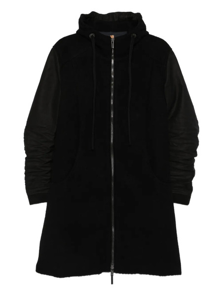  Layer Zero Cappotto Con Cappuccio - Nero 