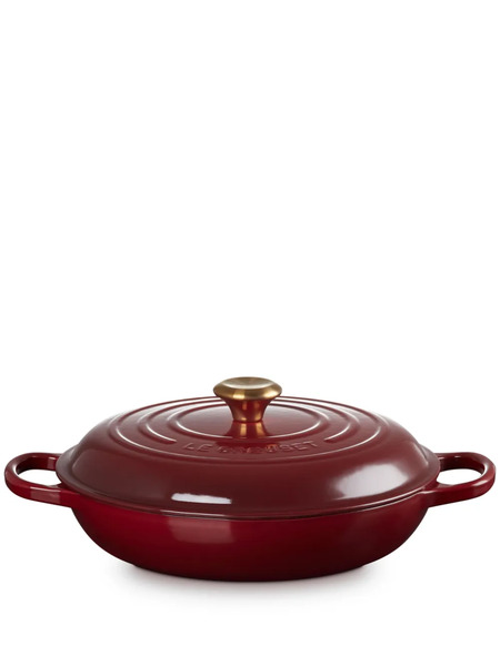  Le Creuset Casseruola In Ghisa Signature (35,2cm) - Rosso 