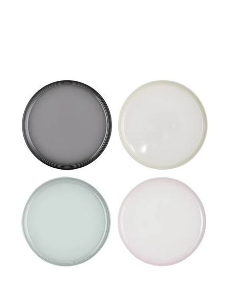  Le Creuset Set Piatti Piccoli (4 Pezzi) - Grigio 