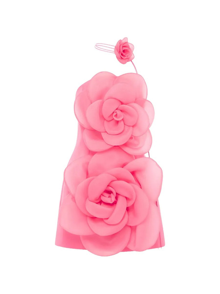  Leo Lin Abito Corto Floret - Rosa 
