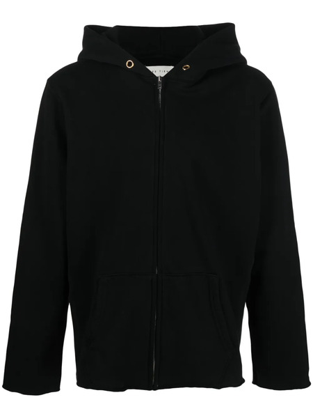 Les Tien Felpa Con Zip - Nero 
