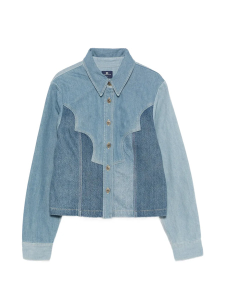  Levi's Giacca Con Design Patchwork - Blu 