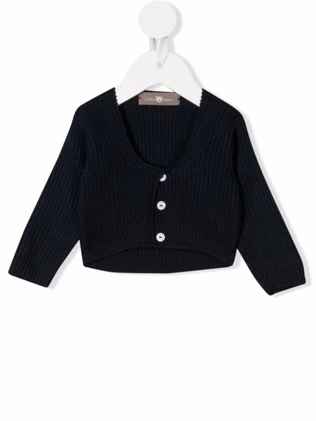  Little Bear Cardigan A Coste - Blu 