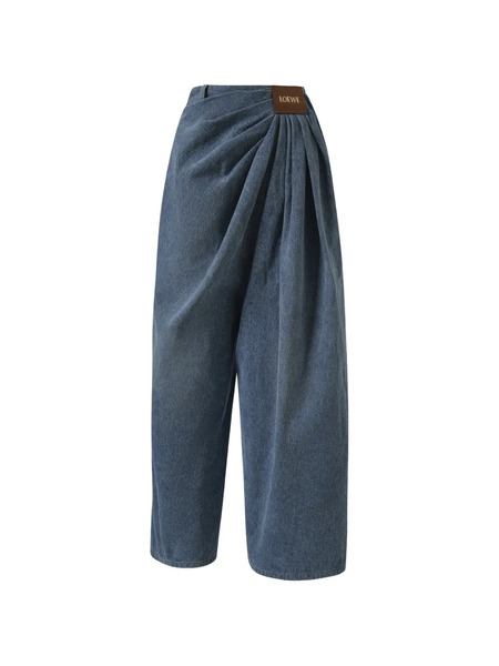  Loewe Jeans Drappeggiati - Blu 