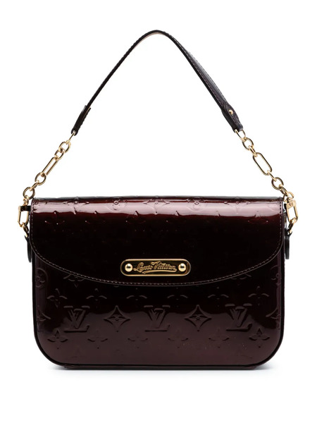  Louis Vuitton Pre-owned Borsa A Tracolla Rodeo Drive In Pelle Vernis Con Monogramma 2009-2010 - Viola 