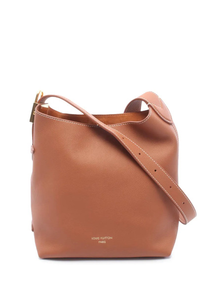  Louis Vuitton Pre-owned Borsa Passepartout Low Key Pm In Pelle Di Vitello Pieno Fiore 2021-2026 - Marrone 