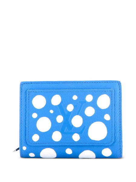  Louis Vuitton Pre-owned Portafoglio Clea Wallet Yayoi Kusama Infinity Dots Monogram Empreinte Giant Piccolo - Blu 