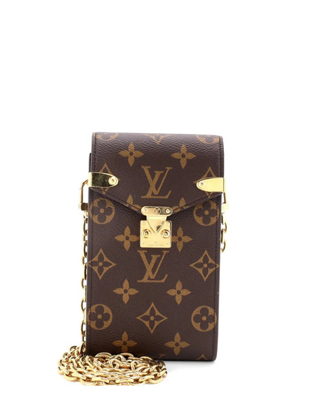  Louis Vuitton Pre-owned Pouch Per Smartphone Metis Phone Pouch In Tela Monogram Con Tracolla - Marrone 
